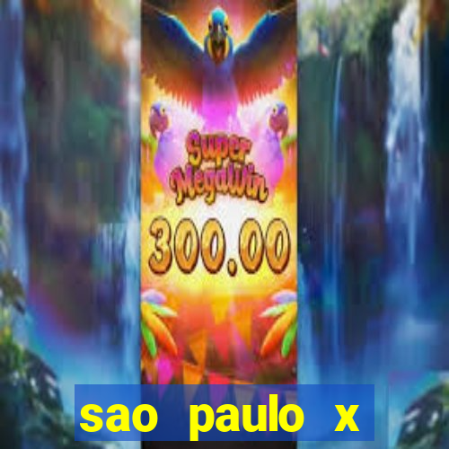 sao paulo x botafogo palpite